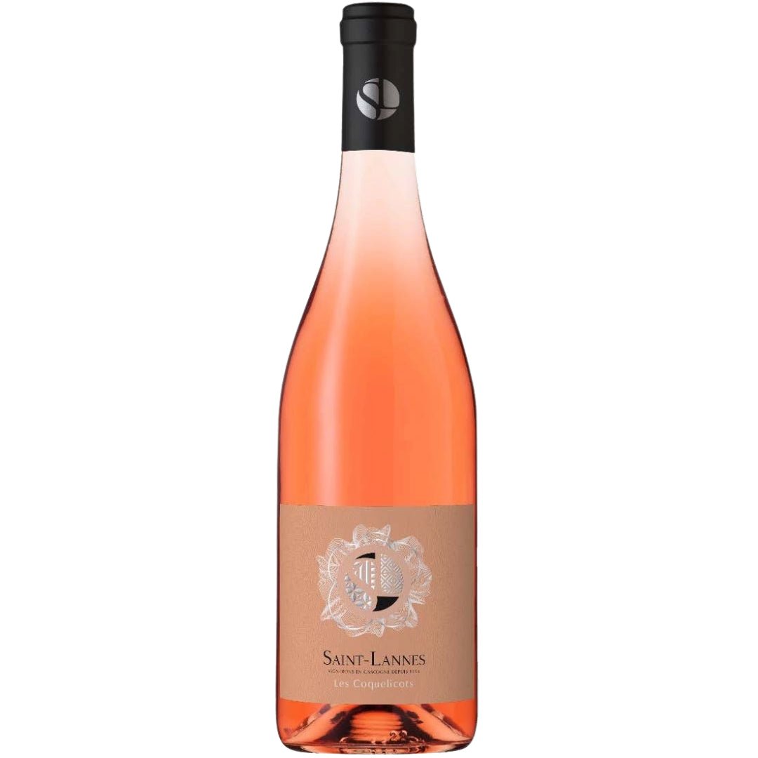 Domaine Saint-Lannes Les Coquelicots Merlot Rose - Latitude Wine & Liquor Merchant